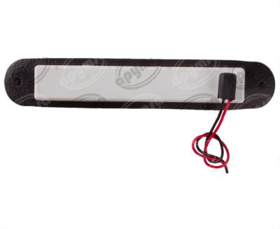 LUZ DE FRENO TRASERA MICA TRANSPARENTE 12V 12 LEDS MINIBUS & AUTOBUS PLASTICOS RECORD 1020T 