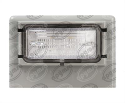 LUZ CORTESIA LED PLACA SOPORTE GRIS LUCIDITY 2692002 