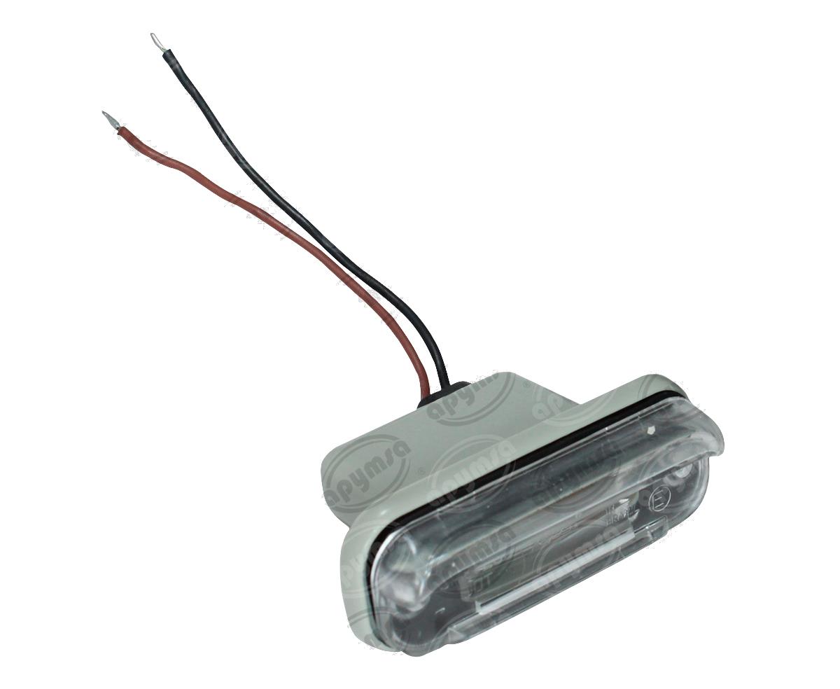 LUZ PLACA 24V ESCALON MERCEDES MARCOPOLO SCANIA IAM 57 85 176 327 