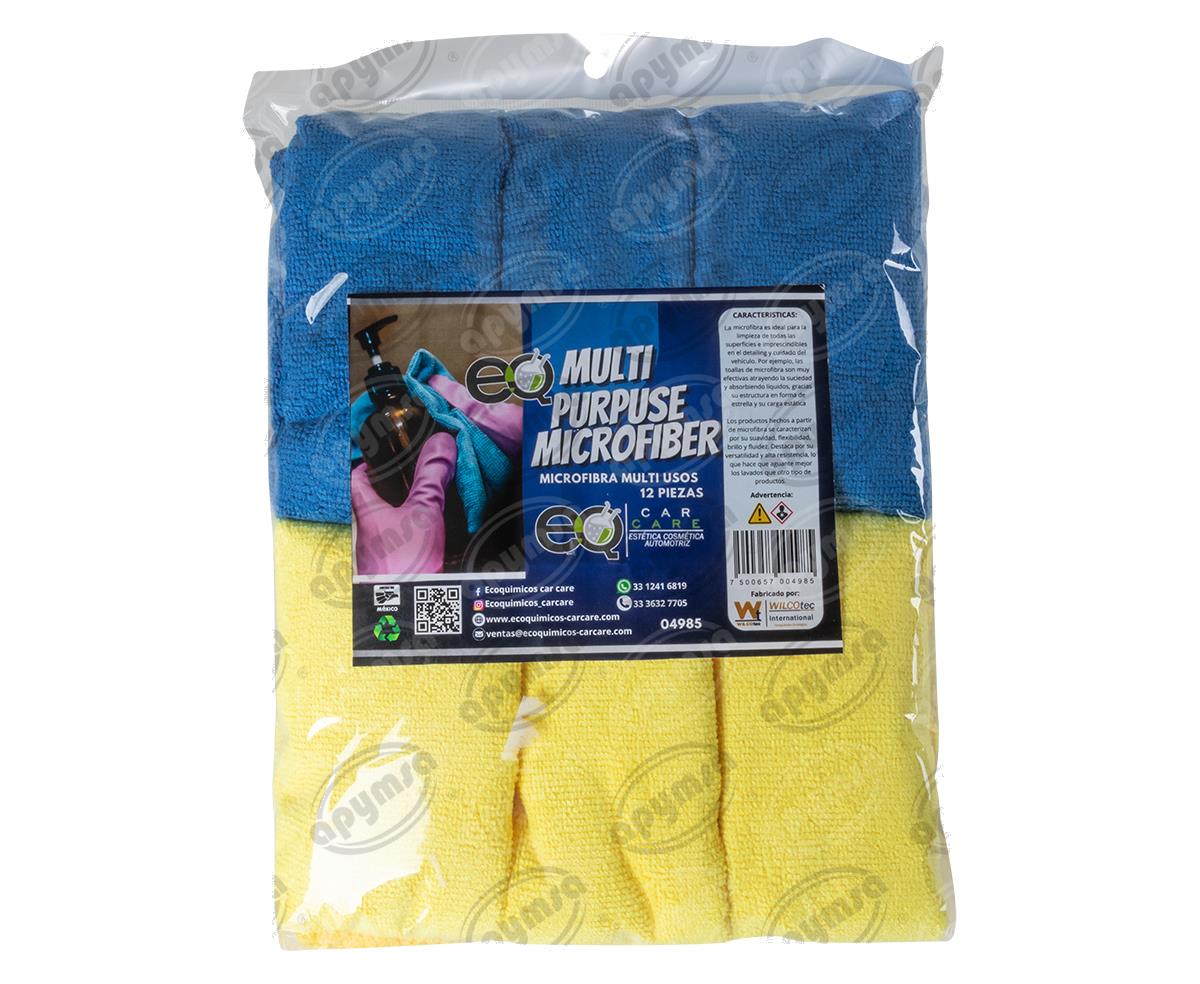 TRAPO DE MICROFIBRA 6 PZAS WILCOTEC 04985 