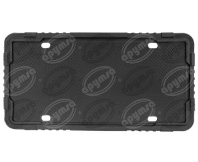 PORTA PLACA AUTOMOTRIZ FUNDA SILICON NEGRO WILCOTEC 06507 