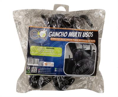 GANCHO PARA BOLSAS DE COCHE 4PZ WILCOTEC 06286 