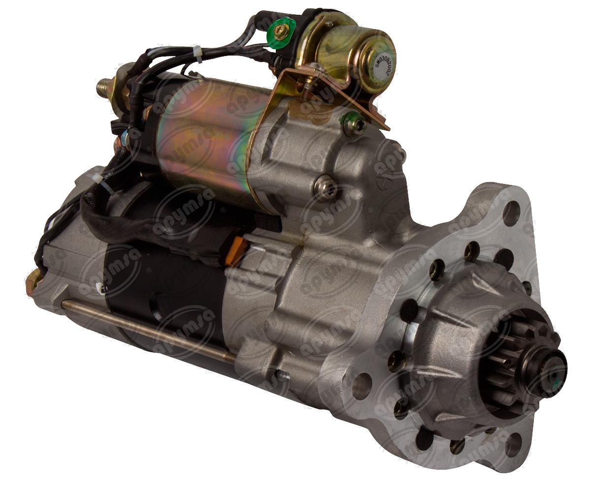 MARCHA AUTOMOTRIZ PRESTOLITE M105R CW 12V 5.0KW 12D MOTOR CAT C7 C9 C10 C11  CUMMINS ISC ISL ISM PRESTOLITE M105602 