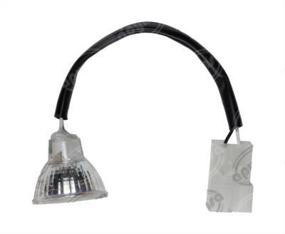 FOCO LEDS BLANCO 24V 7 LEDS 1PZ DICROICO MR11 AUTOBUS VOLVO HDLT DVMR 24V 