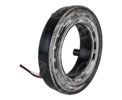 PLAFON LEDS MICA TRANSPARENTE TRASERA 18 LEDS LEDS 12V TIPO DONA DINA LINNER, 2 FUNCIONES ALTA-BAJA ICA NACIONAL IR-024CR/ RJ-12V 