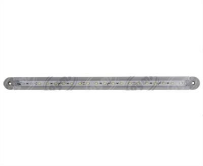 LUZ INTERIOR 45CM ALUMINIO RECINADA LED 12V C/PENUMBRA NACIONAL LI02-45CM/12 