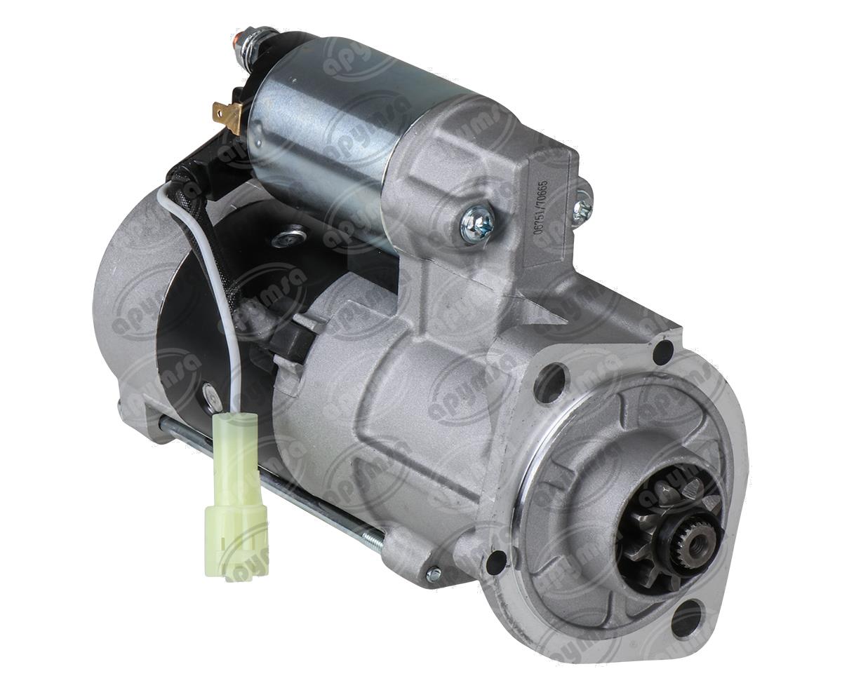 MARCHA AUTOMOTRIZ MITSUBISHI PMGR CW 12V 2.5KW 9D MOTOR KUBOTA FORKLIFT CARRIER VALUE STARTER M008T71871 