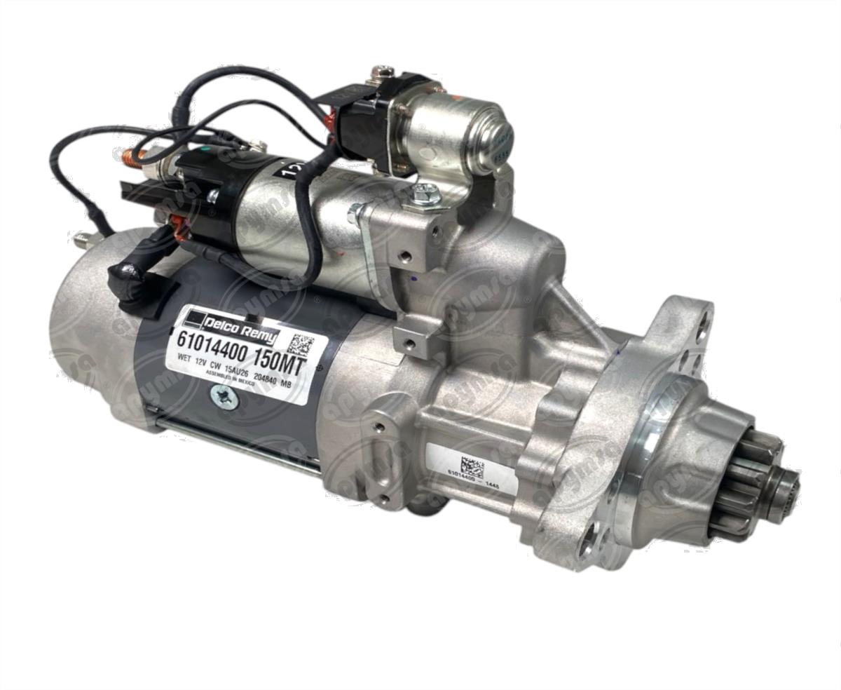 MARCHA AUTOMOTRIZ DELCO PLGR CW 12V 7.3KW 11D 150MT DETROIT DIESEL CAT CUMMINS MAXXFORCE MACK REMY 61014400 