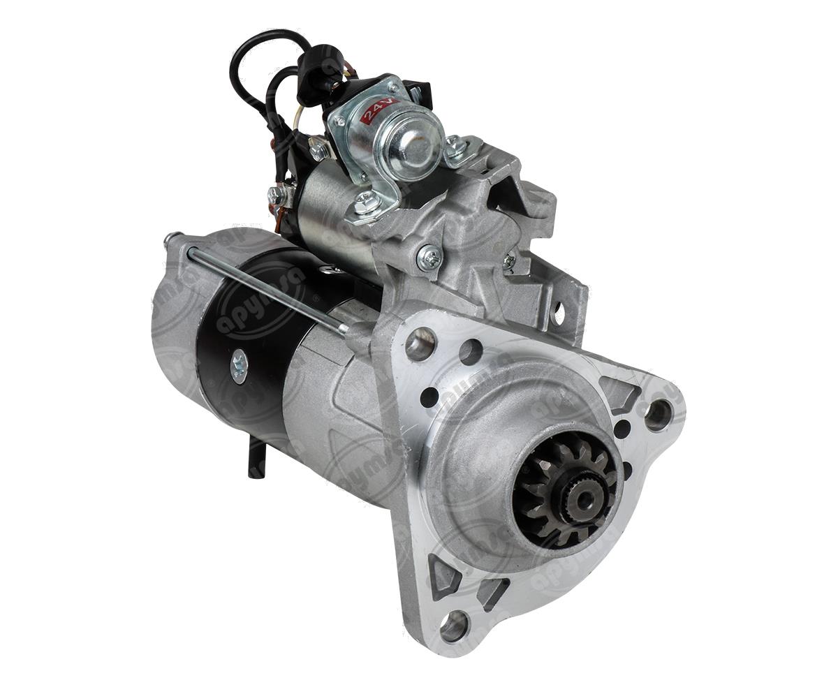 MARCHA AUTOMOTRIZ MITSUBISHI PMGR CCW 24V 5.5KW 12D CAMION SINOTRUK MODELO SITRAK C7H 360 VALUE STARTER M009T61972ZD 