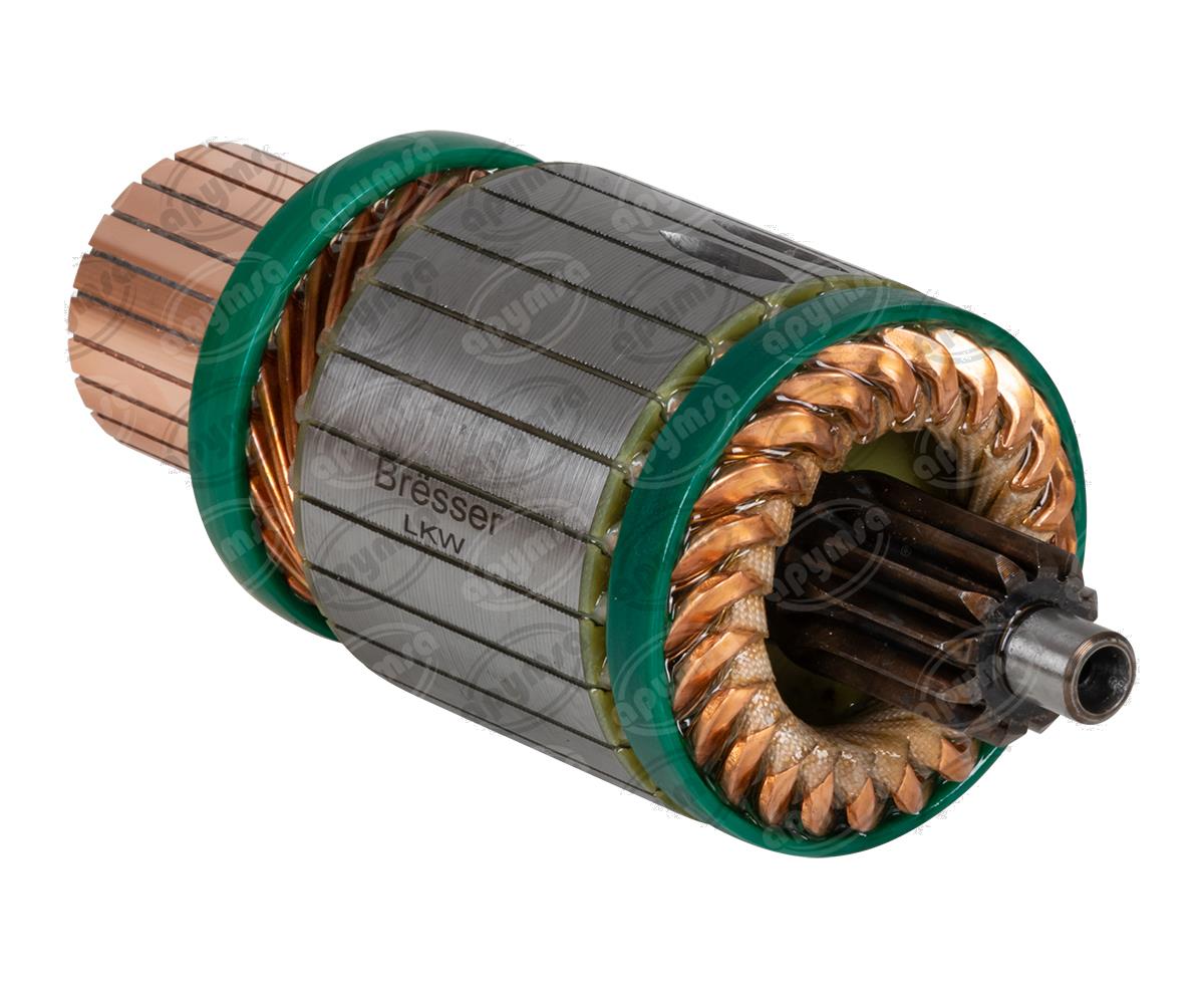 ARMADURA MARCHA DELCO 29MT CW 12V 3.3KW INTERNATIONAL MWM EURO IV 6CIL 7.2L BRËSSER-LKW 21D06133040 