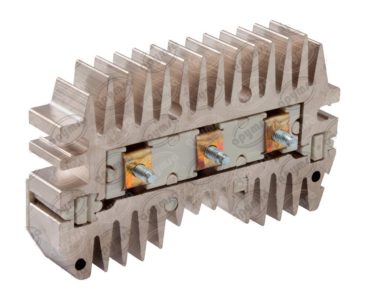 RECTIFICADOR DE CORRIENTE ALTERNADOR DELCO 27SI, 29SI, 30SI 12V 80-84A NEGATIVO A TIERRA REWARD VALUE STARTER DR5082 