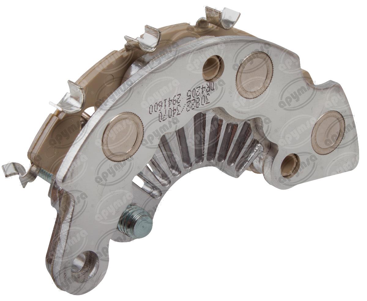Kit De Reparación Para Alternador Delco CS144 - Incluye Rectificador, Regulador, Rodamientos Y Escobillas