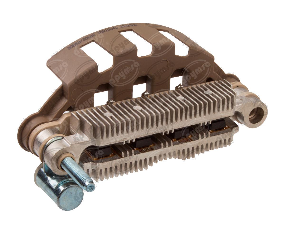 RECTIFICADOR DE CORRIENTE ALTERNADOR MITSUBISHI IR/IF 12V 110A 100MM 110MM IZQUIERDO REWARD IMR10040 