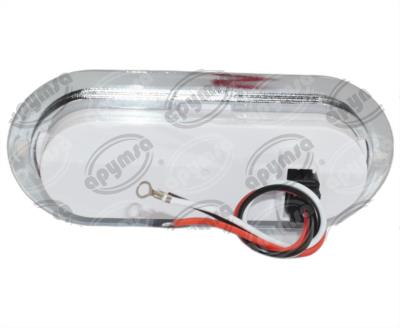 PLAFON LEDS AMBAR 6"" 12-24V 1PZ GEL QBH STAR DIAMANTE 