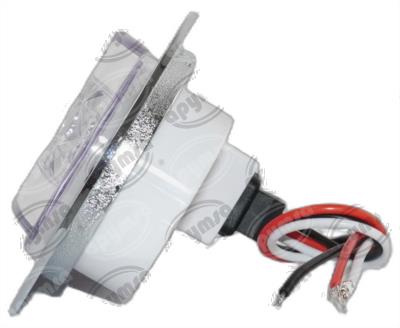 PLAFON LEDS BLANCO 6"" 12-24V 1PZ GEL QBH STAR DIAMANTE 