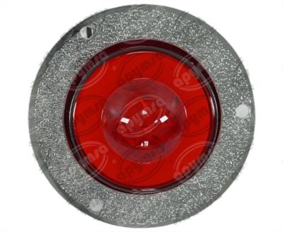 PLAFON LEDS ROJO 2.5"" 12-24V 1PZ GEL QBH STAR DIAMANTE 