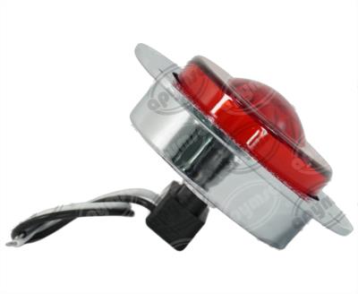 PLAFON LEDS ROJO 2.5"" 12-24V 1PZ GEL QBH STAR DIAMANTE 