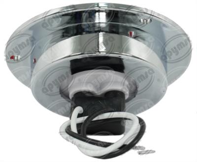 PLAFON LEDS ROJO 2.5"" 12-24V 1PZ GEL QBH STAR DIAMANTE 