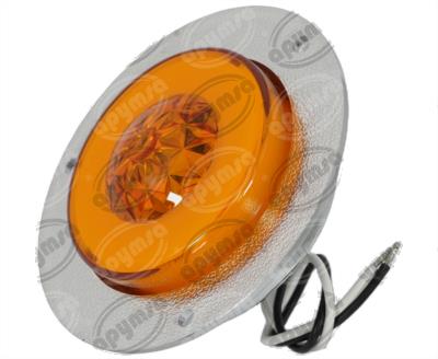 PLAFON LEDS AMBAR 2"" 12-24V 1PZ GEL QBH STAR DIAMANTE 