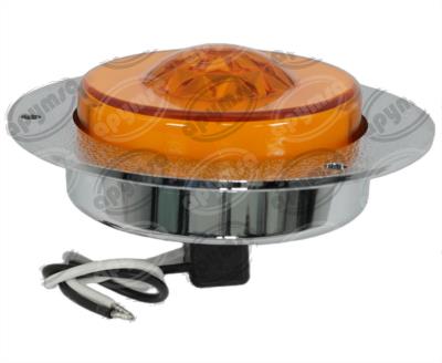 PLAFON LEDS AMBAR 2"" 12-24V 1PZ GEL QBH STAR DIAMANTE 