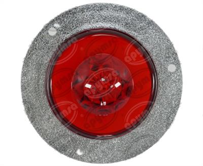 PLAFON LEDS ROJO 2"" 12-24V 1PZ GEL QBH STAR DIAMANTE 
