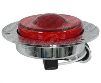 PLAFON LEDS ROJO 2"" 12-24V 1PZ GEL QBH STAR DIAMANTE 