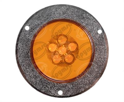 PLAFON LEDS 5 LEDS ESTROBO 21/2" AMBAR ATORNILLABLE NACIONAL GEL14AM 