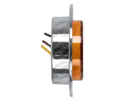 PLAFON LEDS 5 LEDS ESTROBO 21/2" AMBAR ATORNILLABLE NACIONAL GEL14AM 
