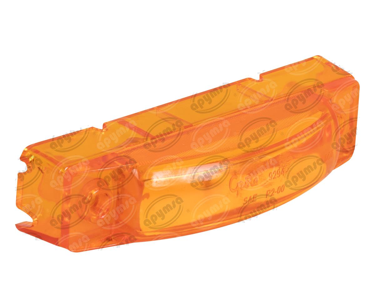 LUZ POSICION MICA AMBAR 12V 3" 2 LEDS GROTE 47173 