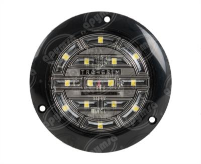 PLAFON LEDS MICA TRANSPARENTE TRASERO 4" 14 LEDS 12-24V 110MM ULTRAPLANO NACIONAL PL-273BN04B 