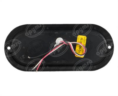 PLAFON LEDS MICA AMBAR 21 LEDS 12-24V OVALADO ULTRAPLANO NACIONAL PL-169BN-04-A 
