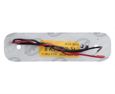 PLAFON LEDS MICA ROJA LATERAL 3 LEDS 12V ULTRAPLANO NACIONAL PL-163BBSMR 