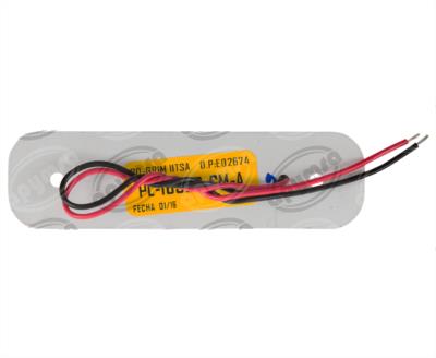 PLAFON LEDS MICA AMBAR LATERAL 3 LEDS 12-24V LATERAL ULTRAPLANO NACIONAL PL-163BBSMA 