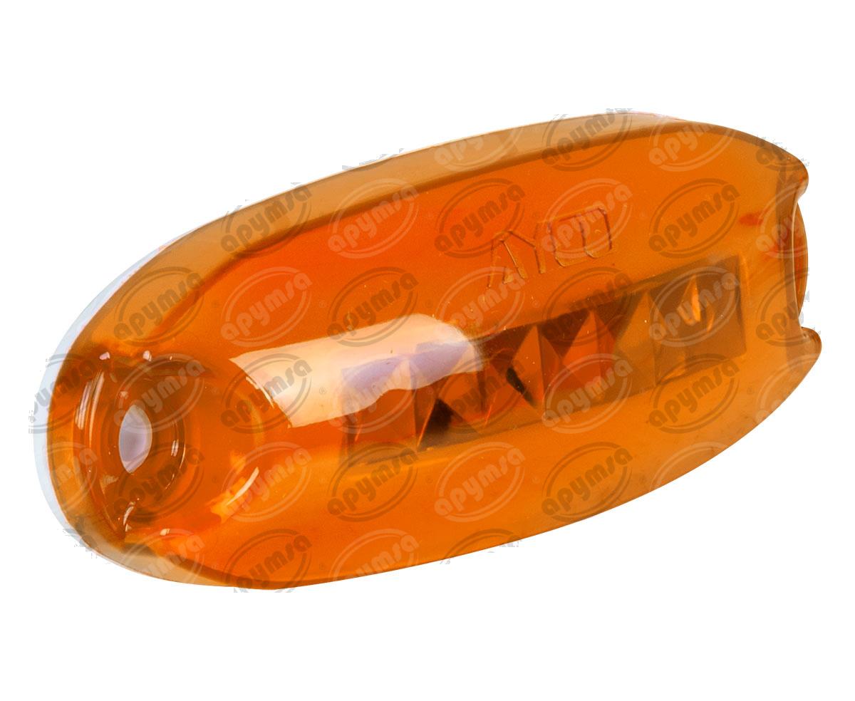 PLAFON LEDS AMBAR CENTRAL 12/24V POSICION FALDON AYCO TROGRIM PL-173-SM-A 