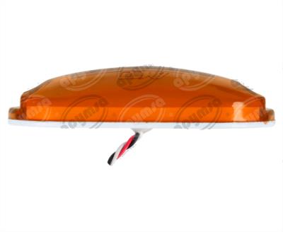 PLAFON LEDS AMBAR CENTRAL 12/24V SUPERIOR, DIRECCIONAL Y CUARTOS AYCO TROGRIM PL-173-04-A 