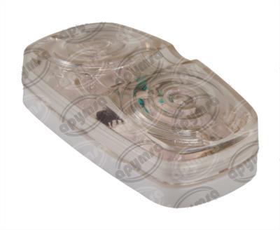 LUZ POSICION MICA TRANSPARENTE LATERAL 12V 10 LEDS DOBLE OPTICA DESTELLO TRAKTOLAMP 9040 