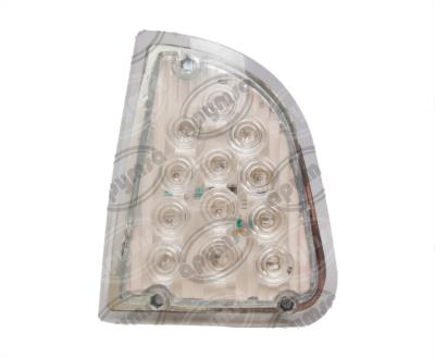 LUZ DIRECCIONAL MICA TRANSPARENTE IZQUIERDA 12V 12 LEDS FIJOS KENWORTH TRAKTOLAMP 9357 
