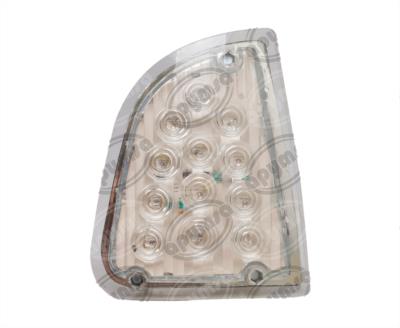 LUZ DIRECCIONAL MICA TRANSPARENTE DERECHA 12V 12 LEDS FIJOS KENWORTH TRAKTOLAMP 9357 