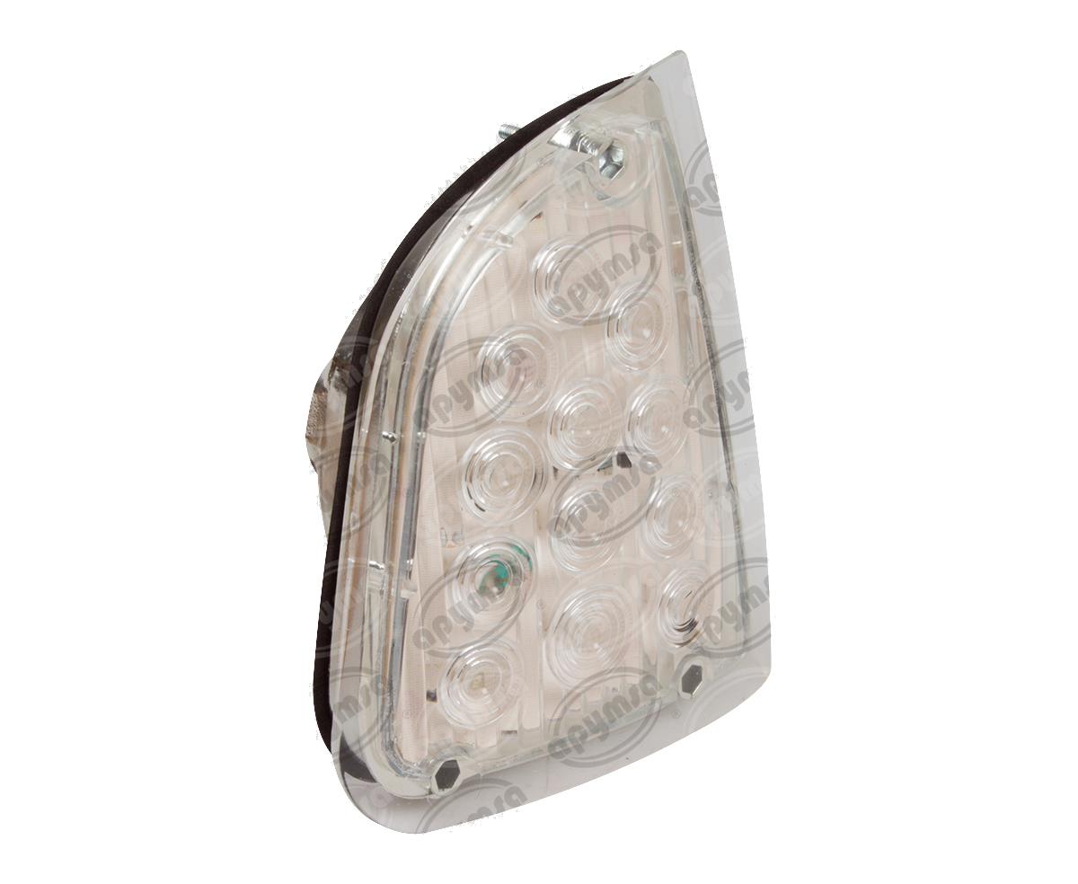 LUZ DIRECCIONAL MICA TRANSPARENTE DERECHA 12V 12 LEDS FIJOS KENWORTH TRAKTOLAMP 9357 