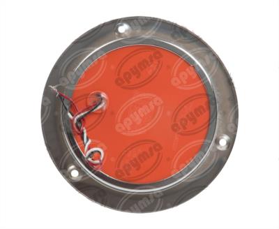 PLAFON LEDS MICA ROJA TRASERO 4" 60 LEDS 12V ALTO TECNOLAMP 834C-R12 