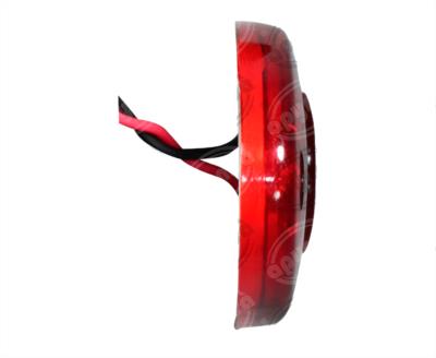 LUZ POSICION MICA ROJA POSICION LATERAL 12V 2 LEDS LED OVALADO AYCO ICA NACIONAL IR-001-RJ12V 
