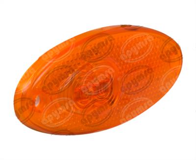LUZ POSICION MICA AMBAR POSICION LATERAL 24V 2 LEDS LED OVALADO IRIZAR PB NACIONAL ICA-003102 