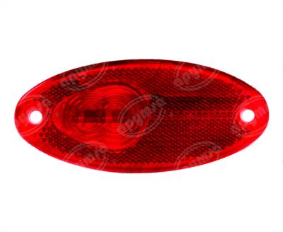 LUZ POSICION MICA ROJA POSICION LATERAL 24V 2 LEDS LED OVALADO IRIZAR PB NACIONAL ICA-003101 