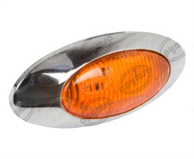 LUZ POSICION MICA AMBAR 12V - 24V 4 LEDS TRAKTOLAMP 8038CA 