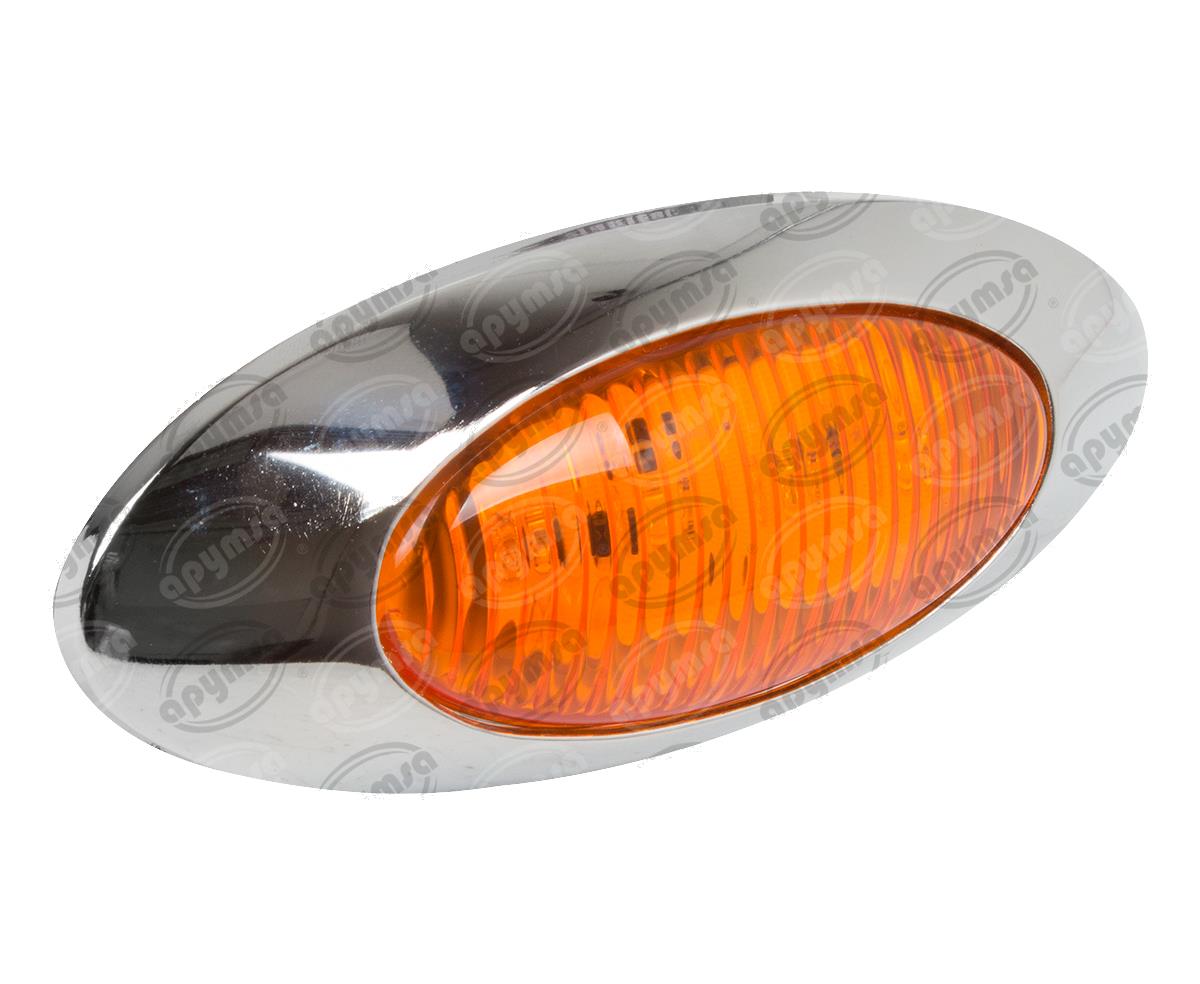 LUZ POSICION MICA AMBAR 12V - 24V 4 LEDS TRAKTOLAMP 8038CA 