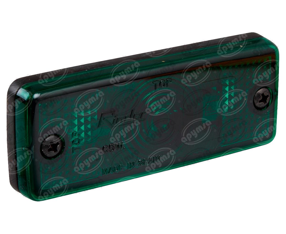 LUZ POSICION VERDE LATERAL IRIZAR TIPO CAJITA IMPORTADO 5318 
