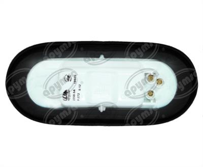 PLAFON SELLADO MICA AMBAR POSICION LATERAL CON REFLEJANTE TIPO TRIANGULO TRAKTOLAMP 2250-5 