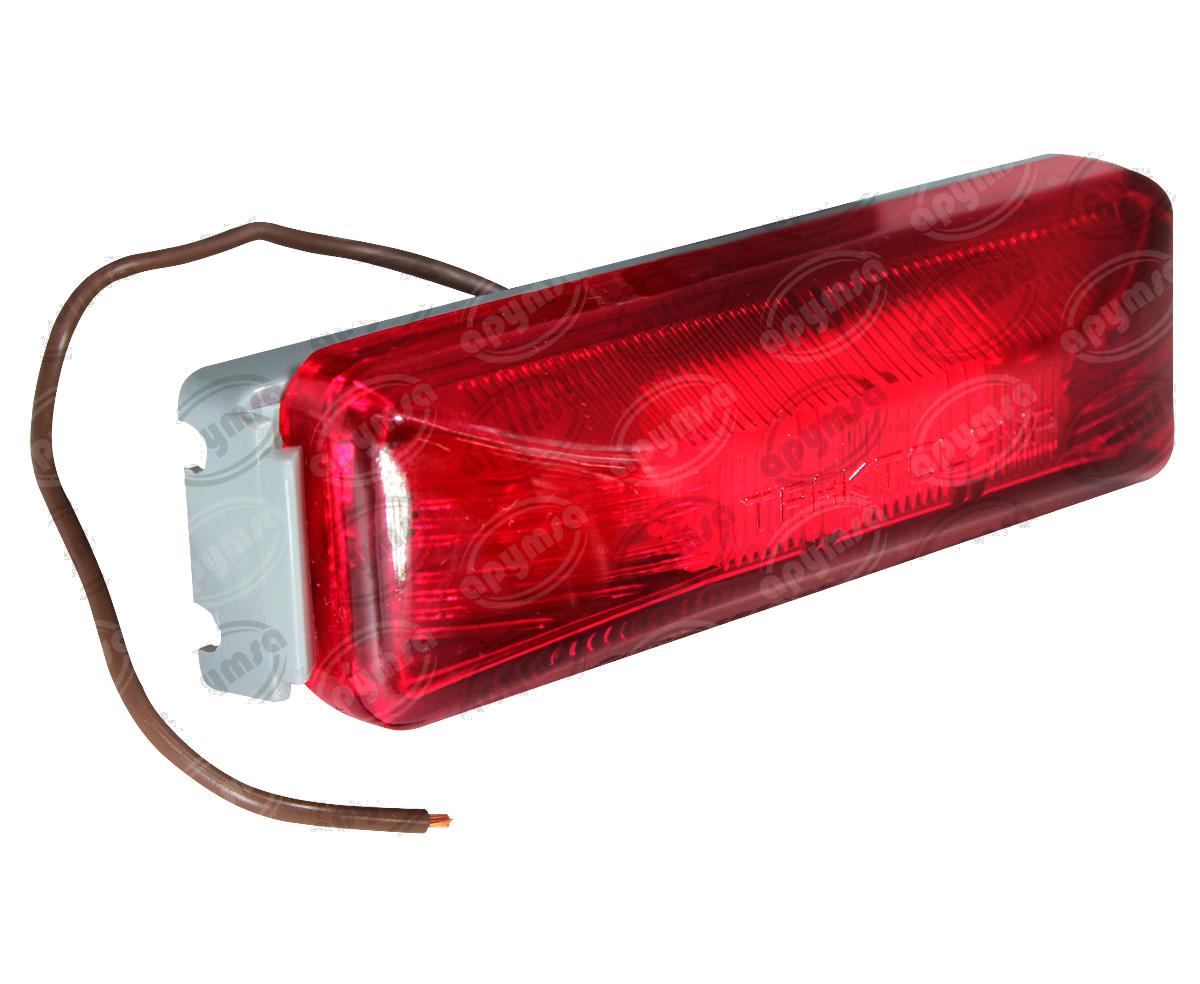 LUZ DIRECCIONAL MICA ROJA 12V FOCO CAMBIABLE KENWORTH TRAKTOLAMP 2123 