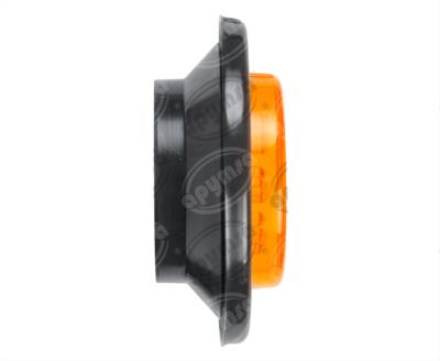 PLAFON LEDS MICA AMBAR 2 1/2" 9 LEDS 12V - 24V CON GROMMET TRAKTOLAMP 8090A 