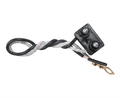 PLAFON LEDS MICA AMBAR 2 1/2" 9 LEDS 12V - 24V CON GROMMET TRAKTOLAMP 8090A 